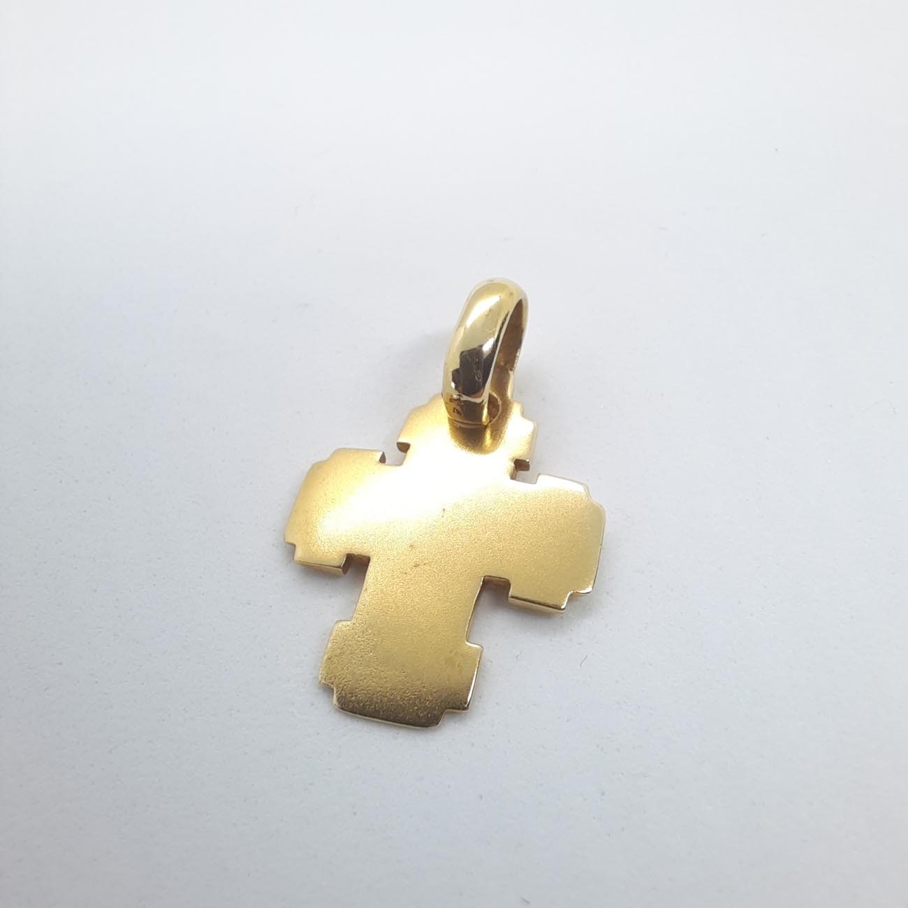 Χρυσός σταυρός Κ14