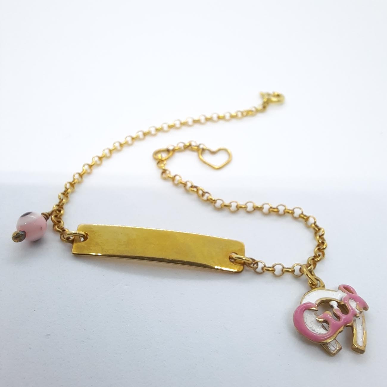 Ασημένια επιχρυσωμένη ταυτότητα