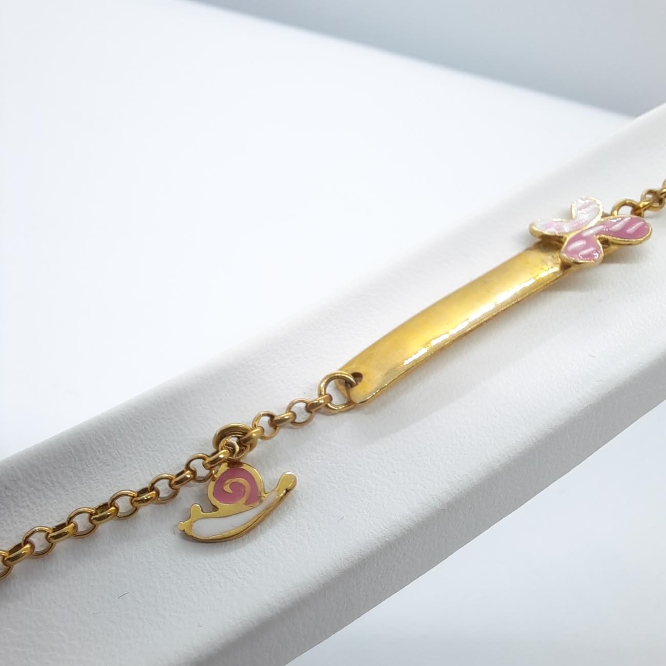 Ασημένια επιχρυσωμένη ταυτότητα