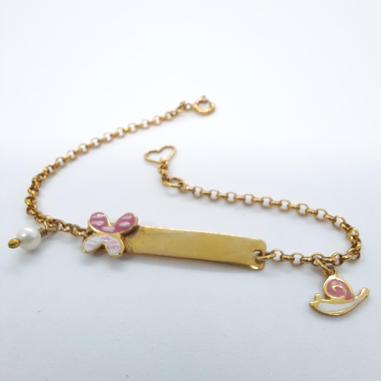 Ασημένια επιχρυσωμένη ταυτότητα