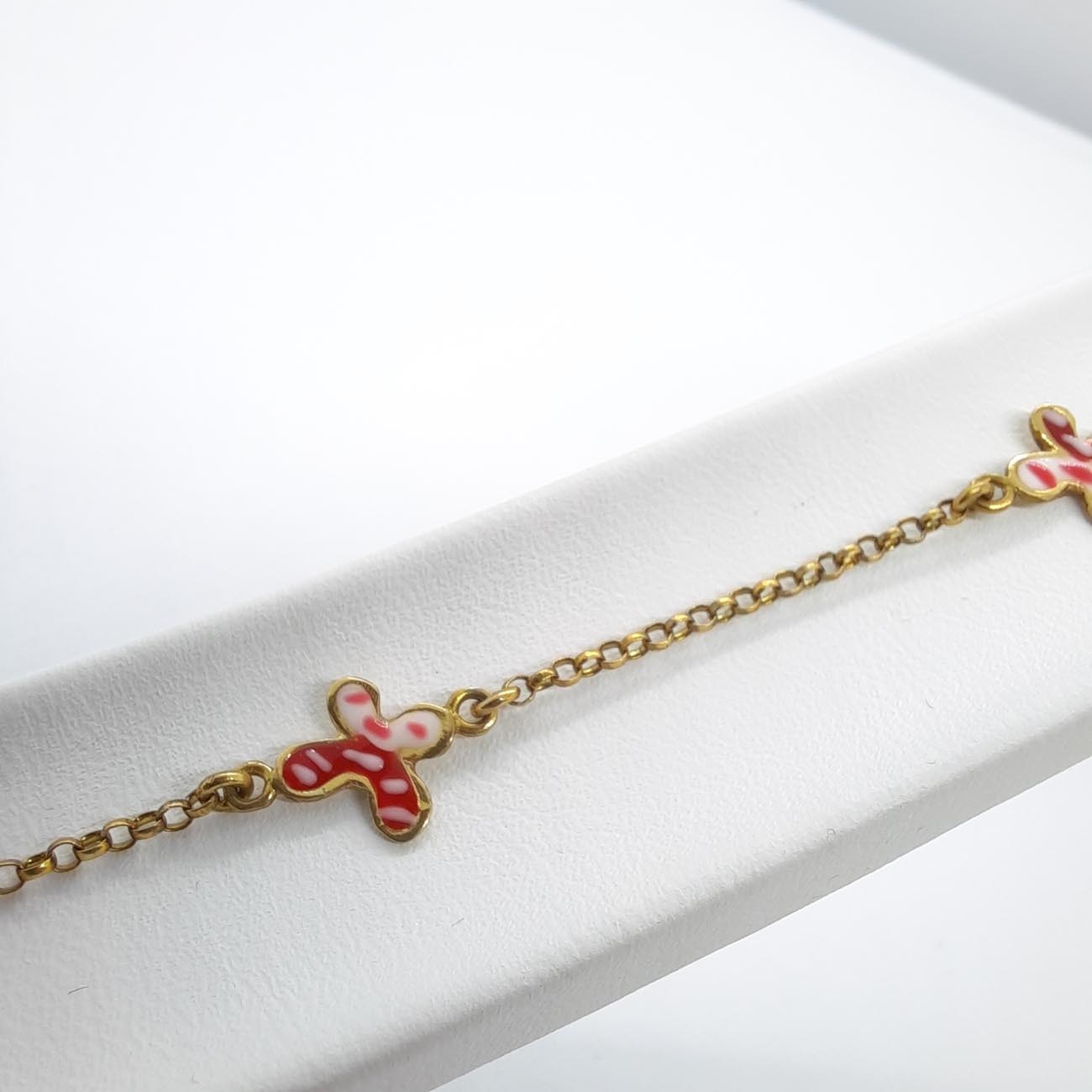 Επιχρυσωμένο ασημένιο βραχιόλι 