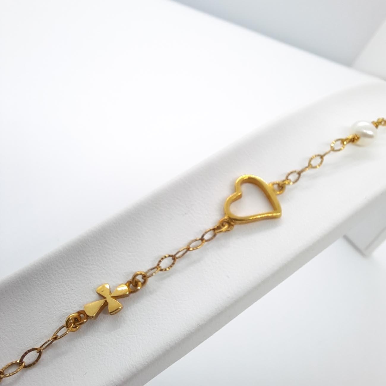 Επιχρυσωμένο ασημένιο βραχιόλι 