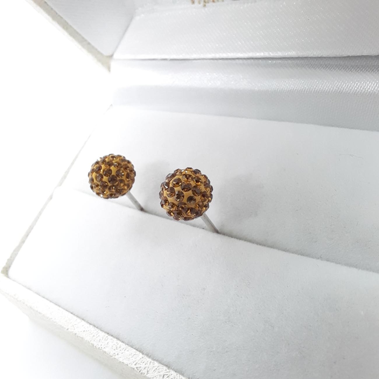 Επιχρυσωμένα ασημένια σκουλαρίκια