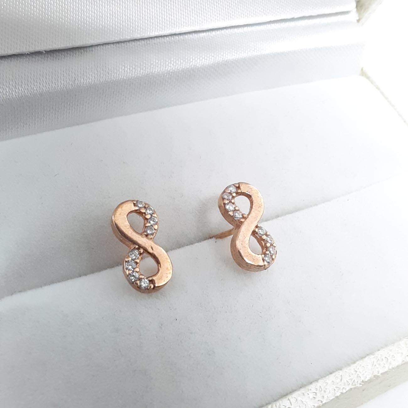 Επιχρυσωμένα ασημένια σκουλαρίκια