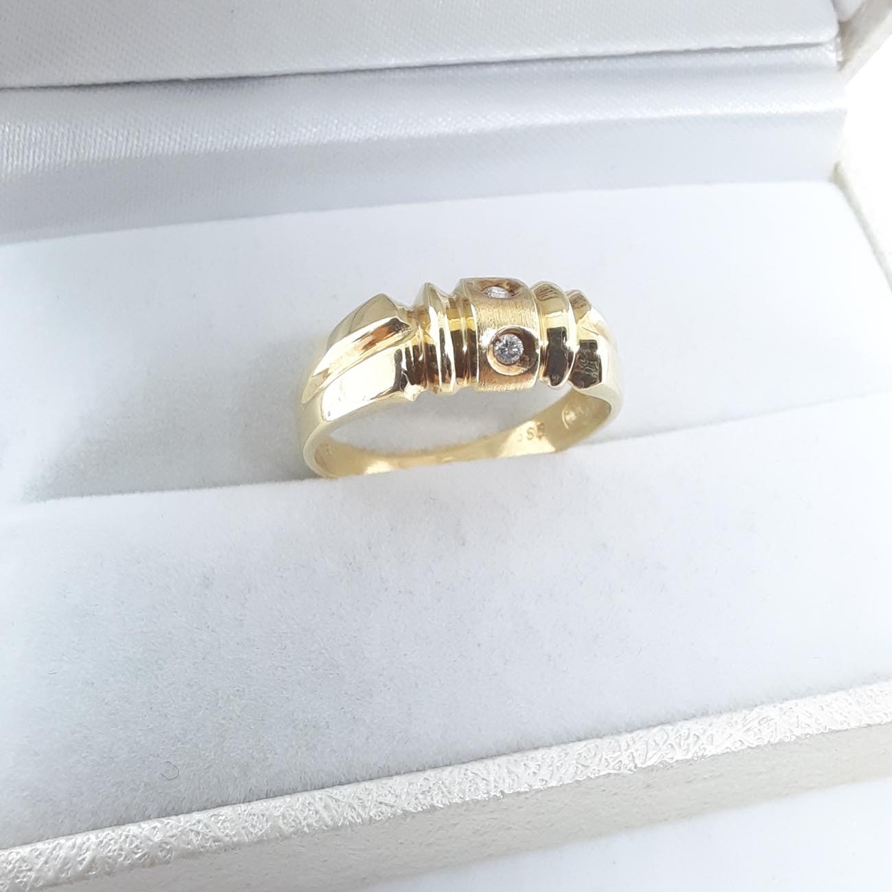 Αρχαιοελληνικό στυλ χρυσό δαχτυλίδι Κ14