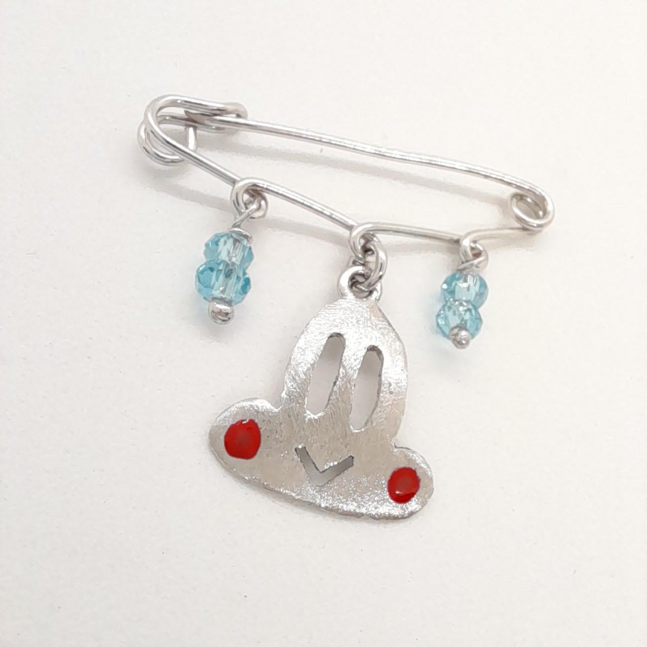 Φυλαχτό ασημένια φατσούλα