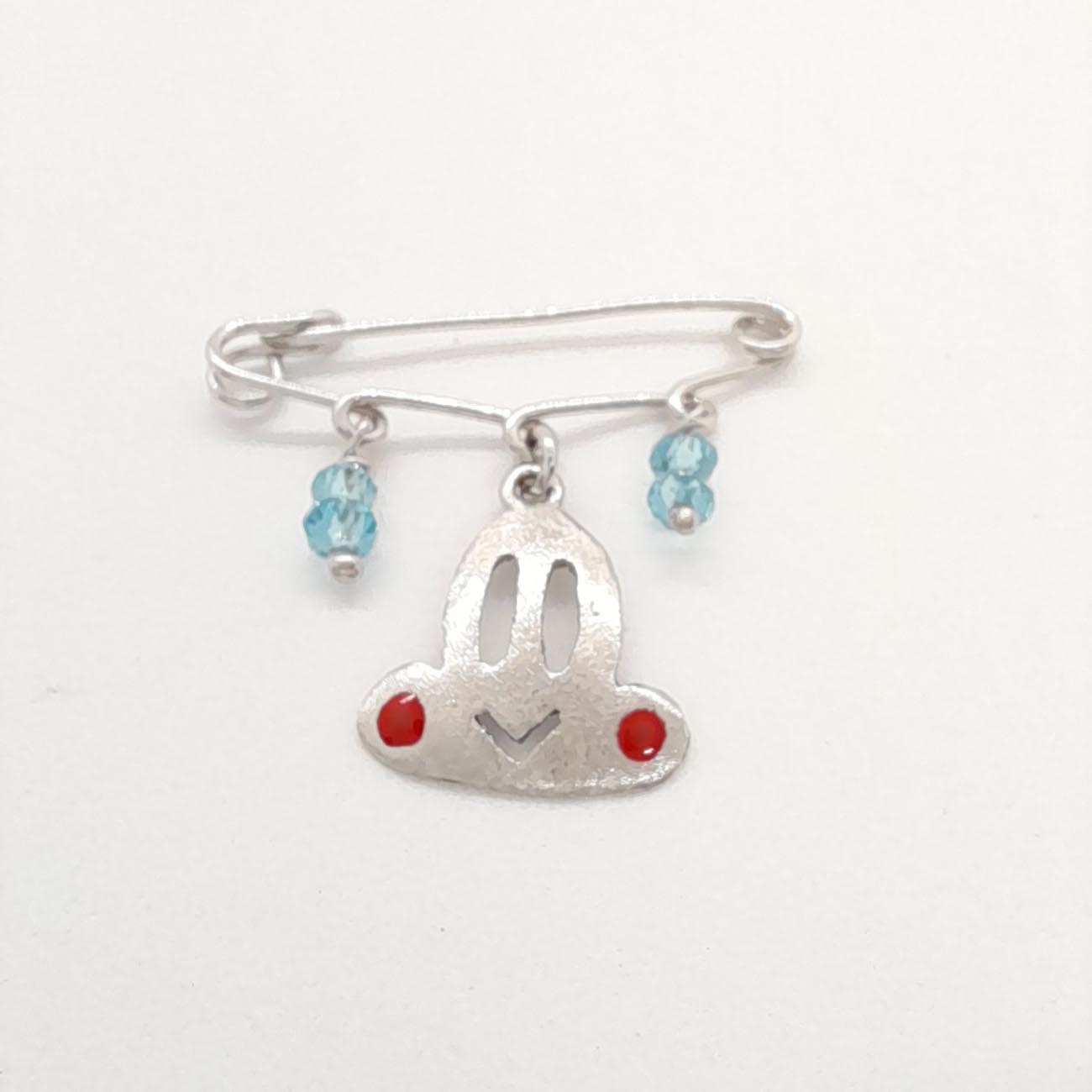 Φυλαχτό φατσούλα ασήμι 9.25