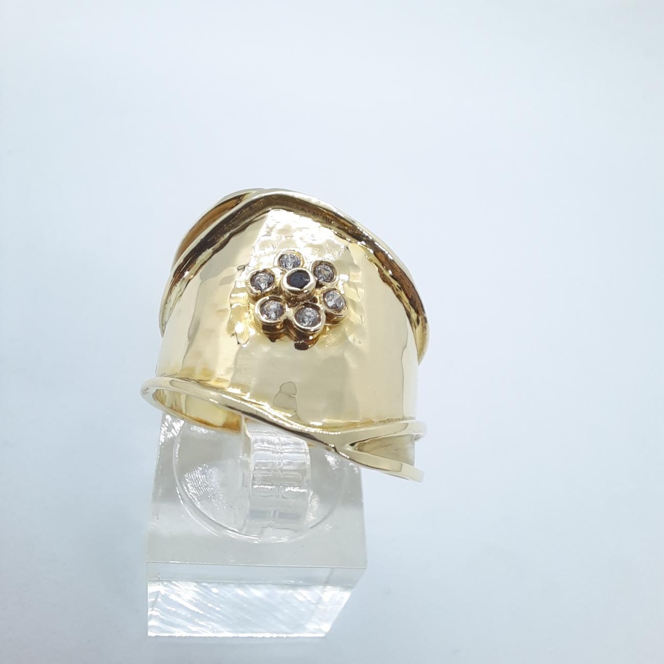 Χρυσό δαχτυλίδι Κ14 Ήρα