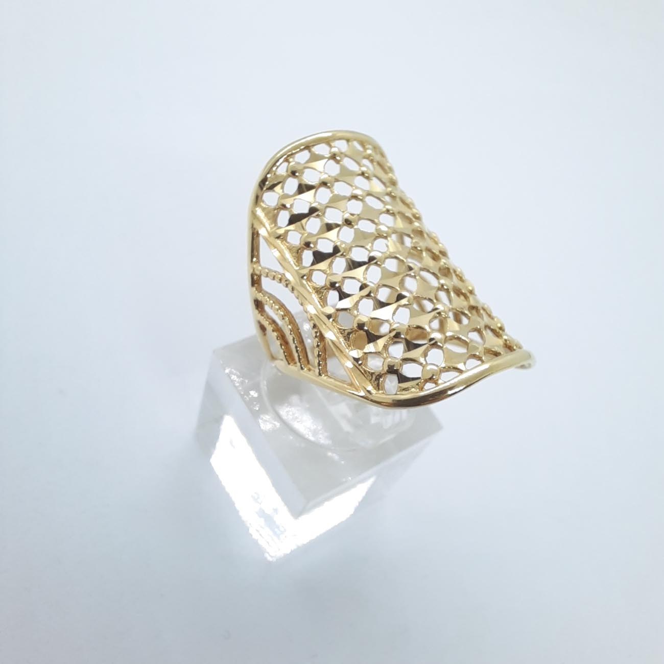 Χρυσό δαχτυλίδι bohemian queen K14