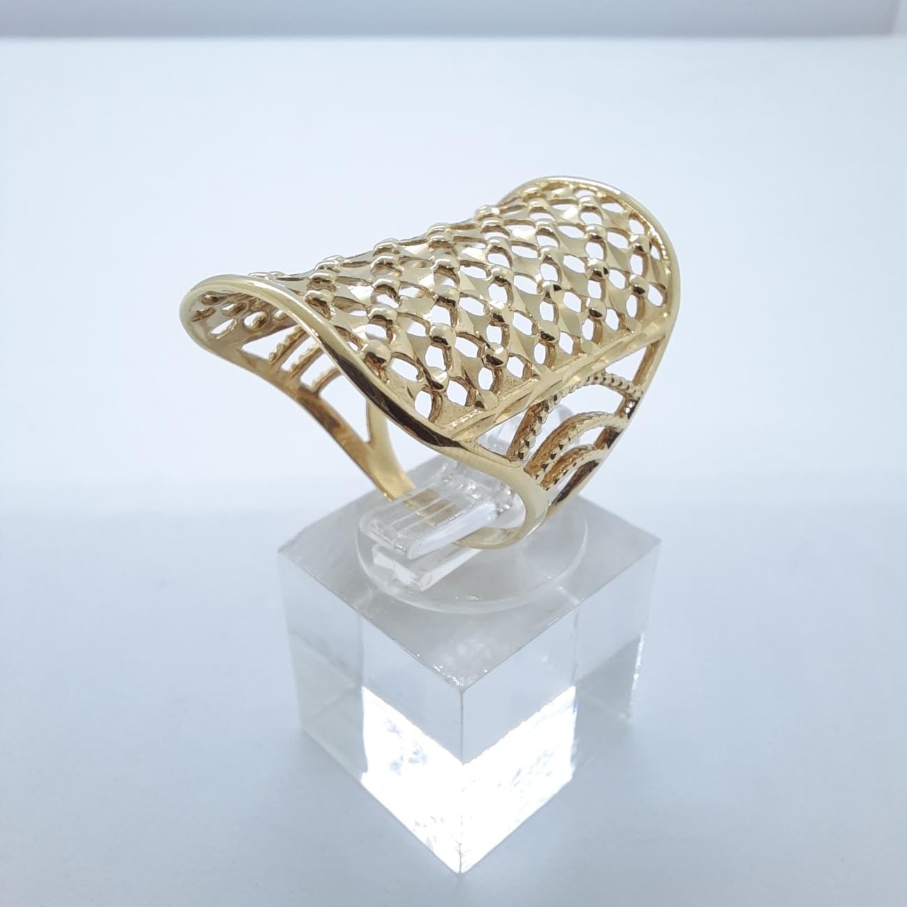 Χρυσό δαχτυλίδι bohemian queen K14