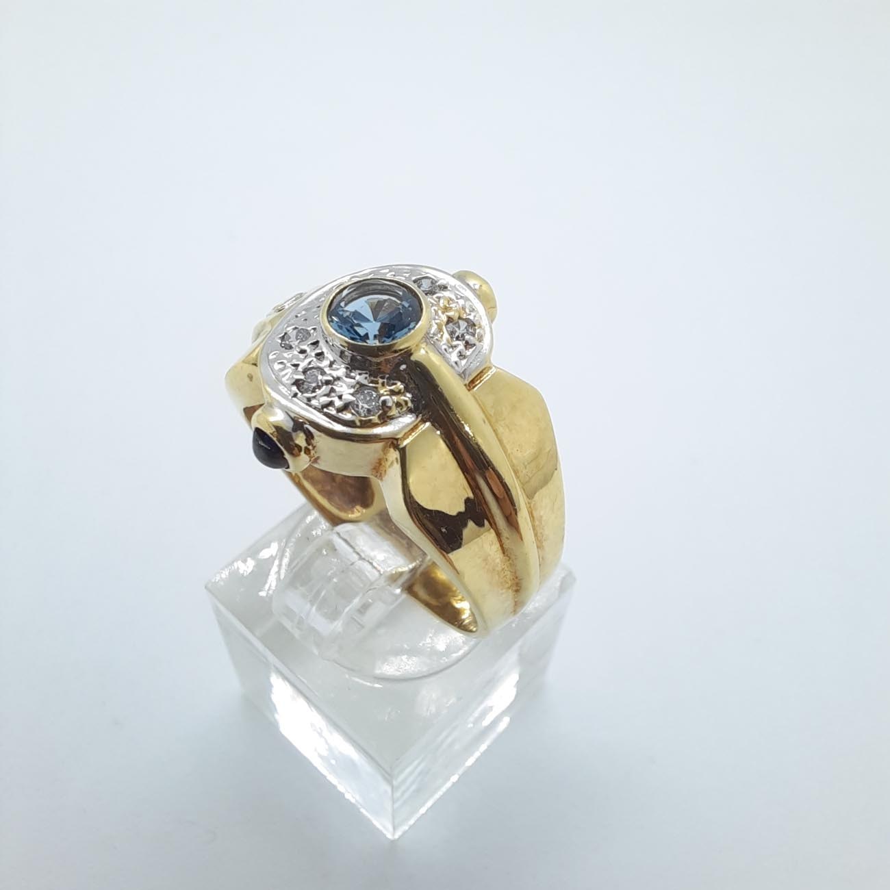 Χρυσό δαχτυλίδι Κ14 αυτοκρατορικό