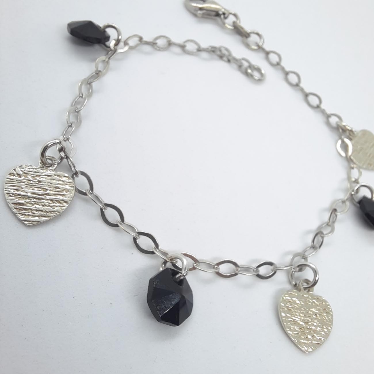 Ασημένιο βραχιόλι Gipsy heart