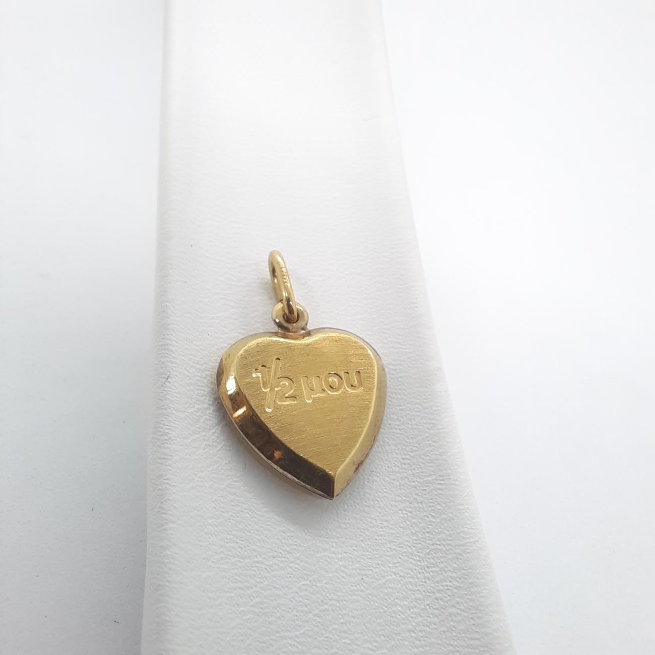 Χρυσή καρδιά αγάπης Κ14