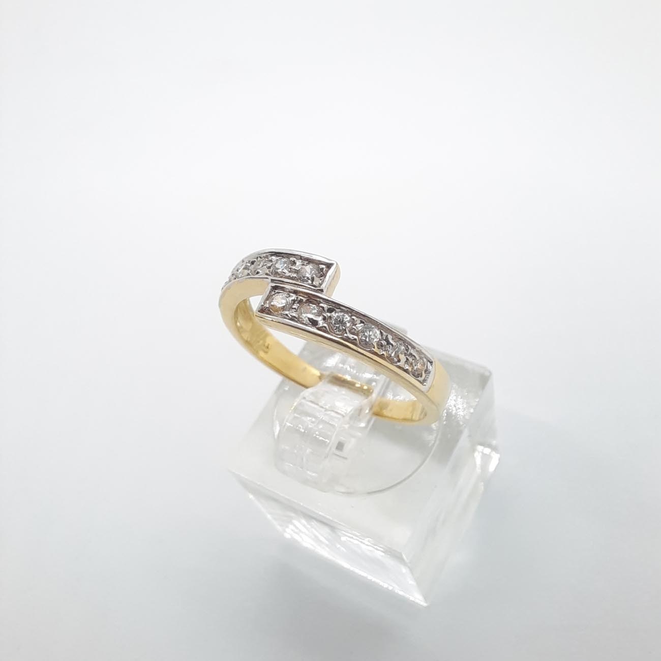 Δαχτυλίδι σειρέ ΧΡΥΣΟ K14 principessa