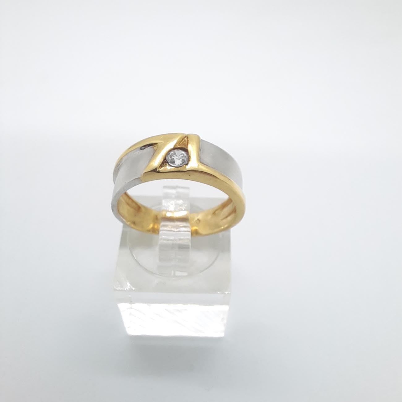 Δαχτυλίδι με ζιργκόν K14 luxurious