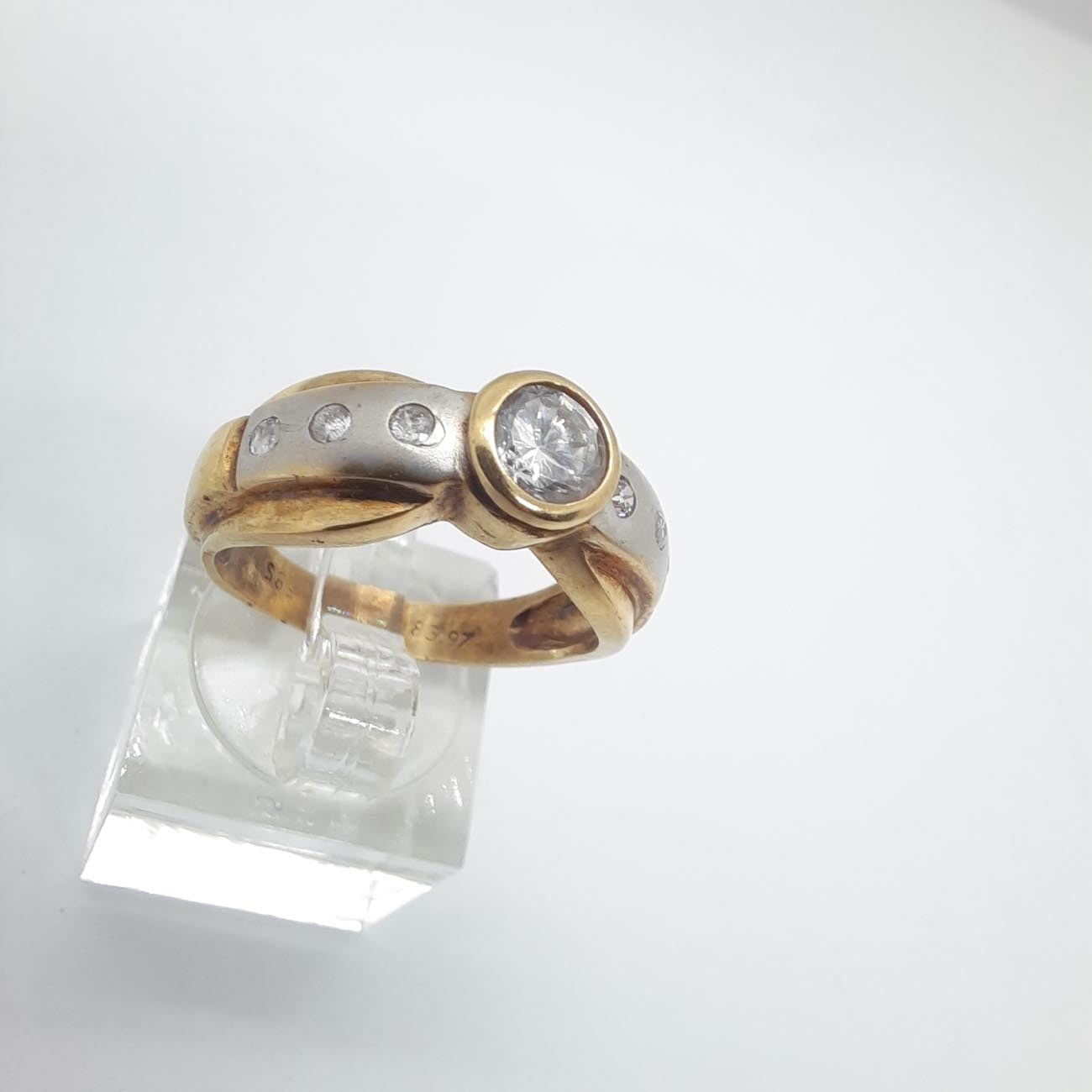 Δαχτυλίδι αρραβώνων Κ14 deluxe