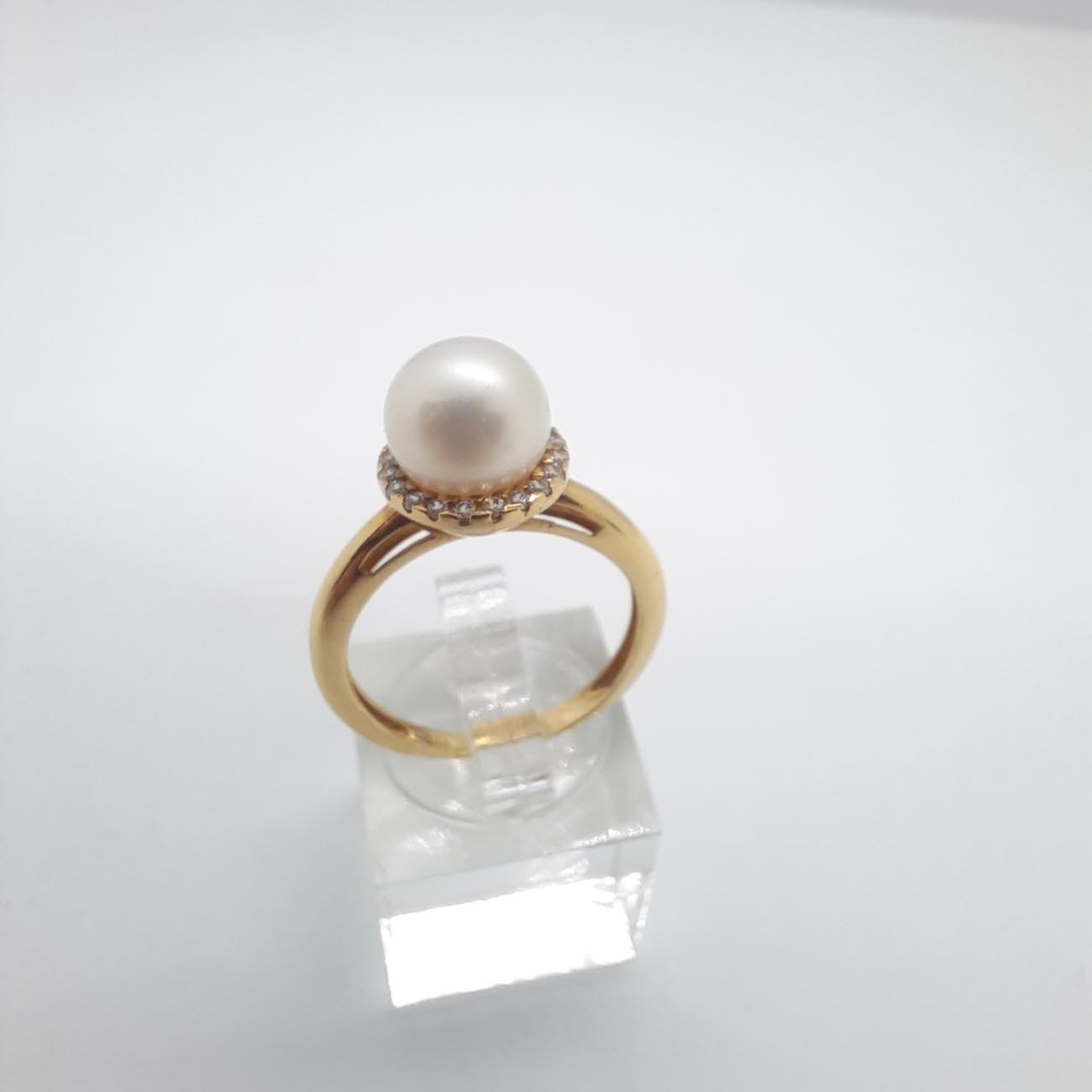 Χρυσό δαχτυλίδι Κ14 happy bride