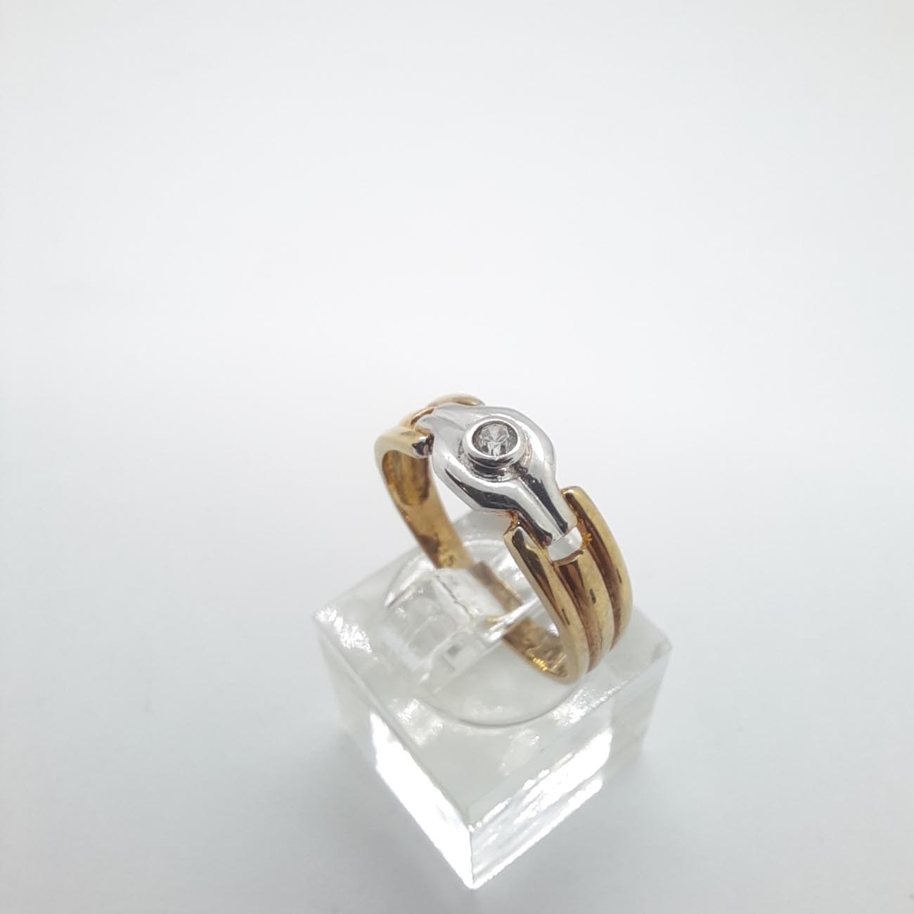 Δαχτυλίδι αρραβώνων Κ14 bellino