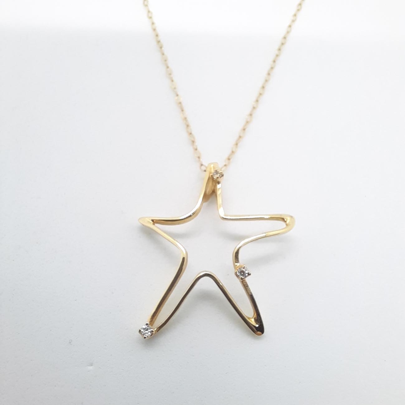 ΧΡΥΣΟ ΑΣΤΕΡΙ κολιέ