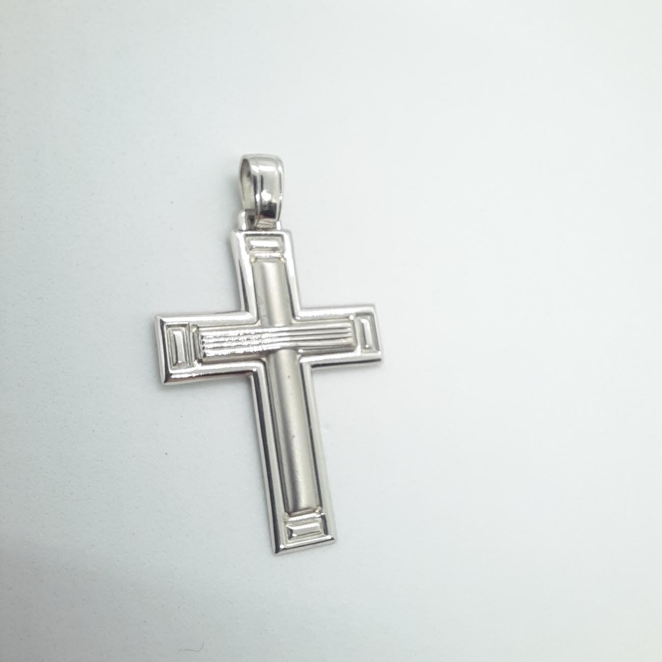 Σταυρός λευκόχρυσος Κ9