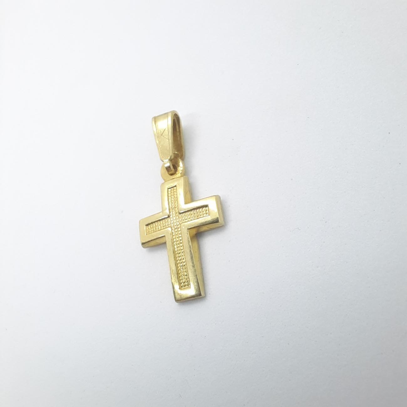 Σταυρός ασήμι επιχρυσωμένο prestige