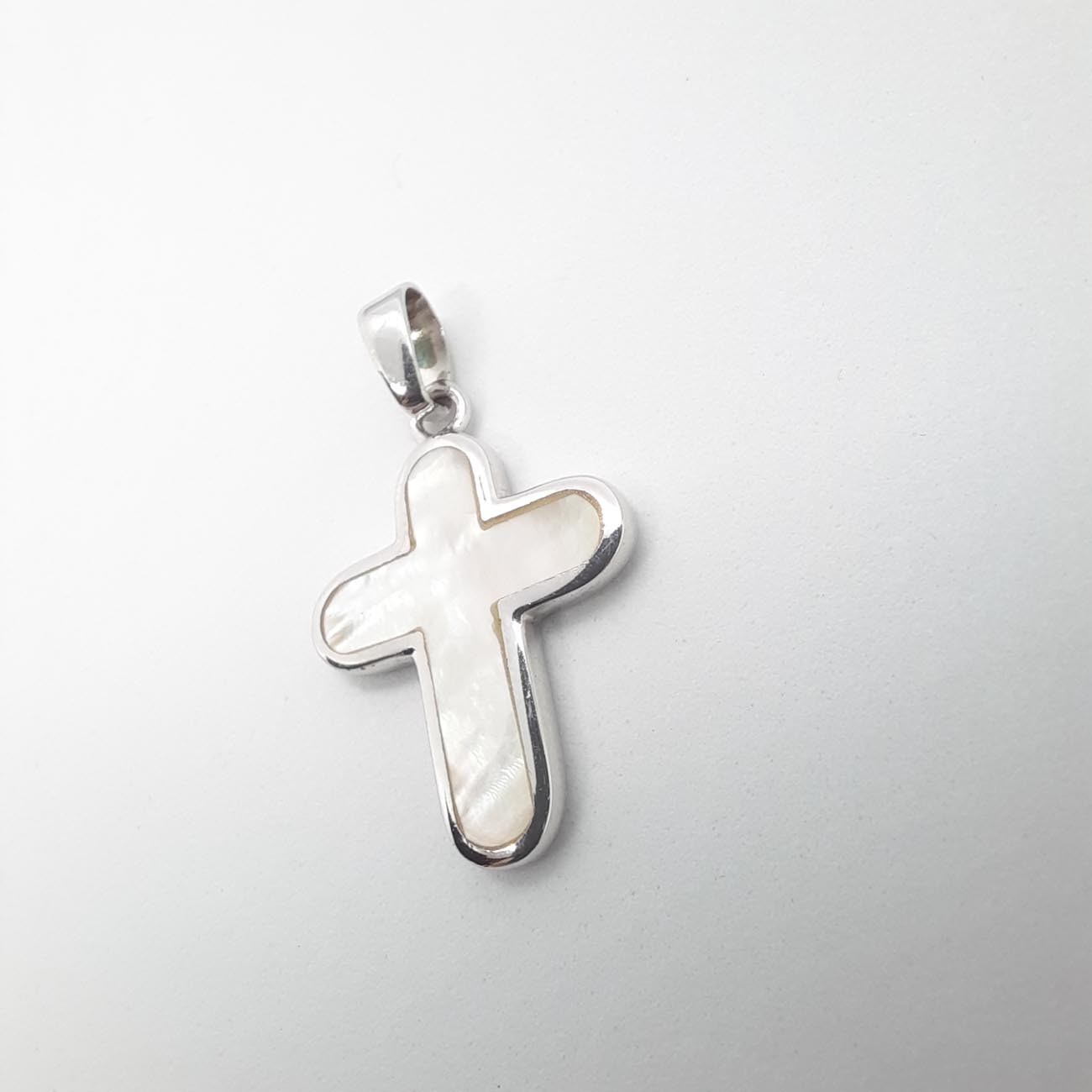 Ασημένιος σταυρός με φίλντισι