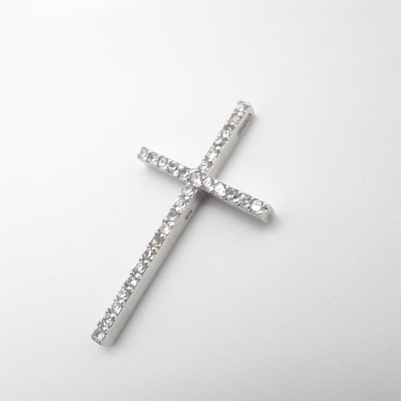 Ασημένιος σταυρός decoro