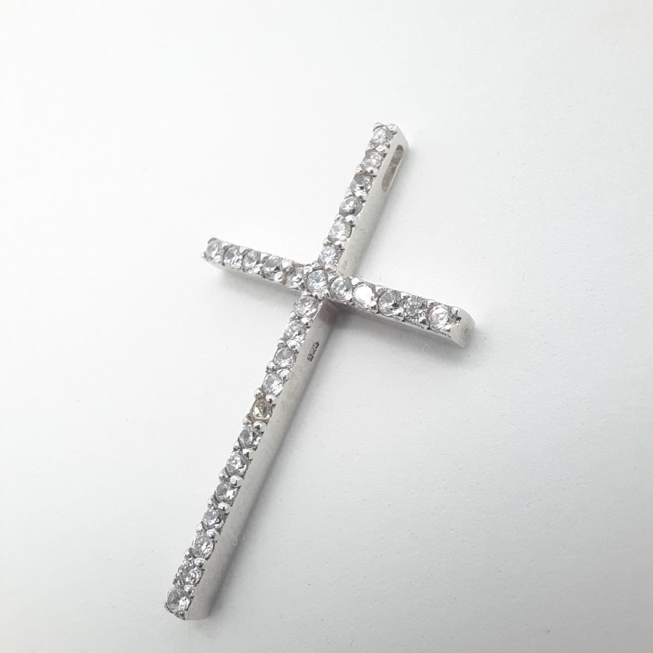 Ασημένιος σταυρός decoro