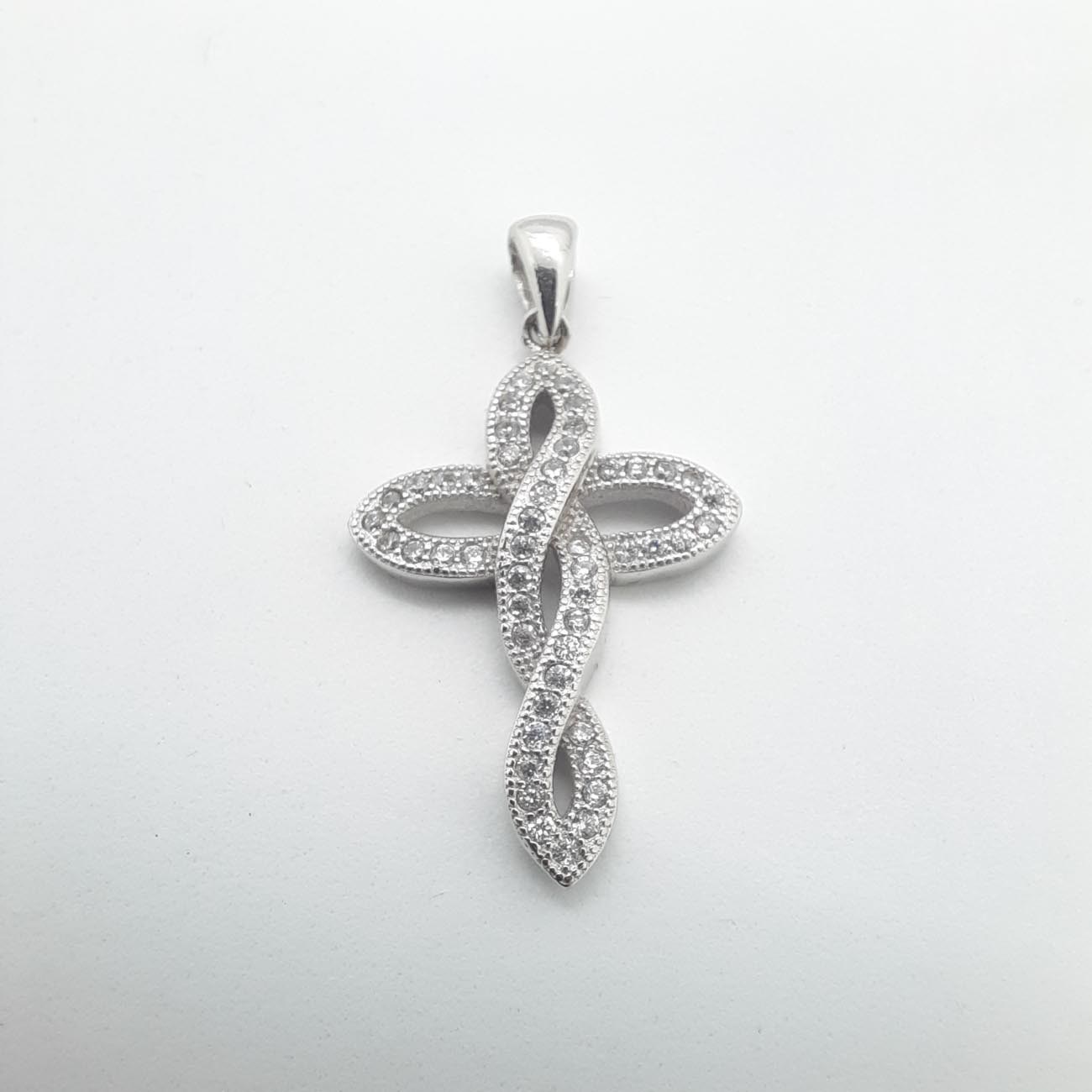 Ασημένιος σταυρός princess