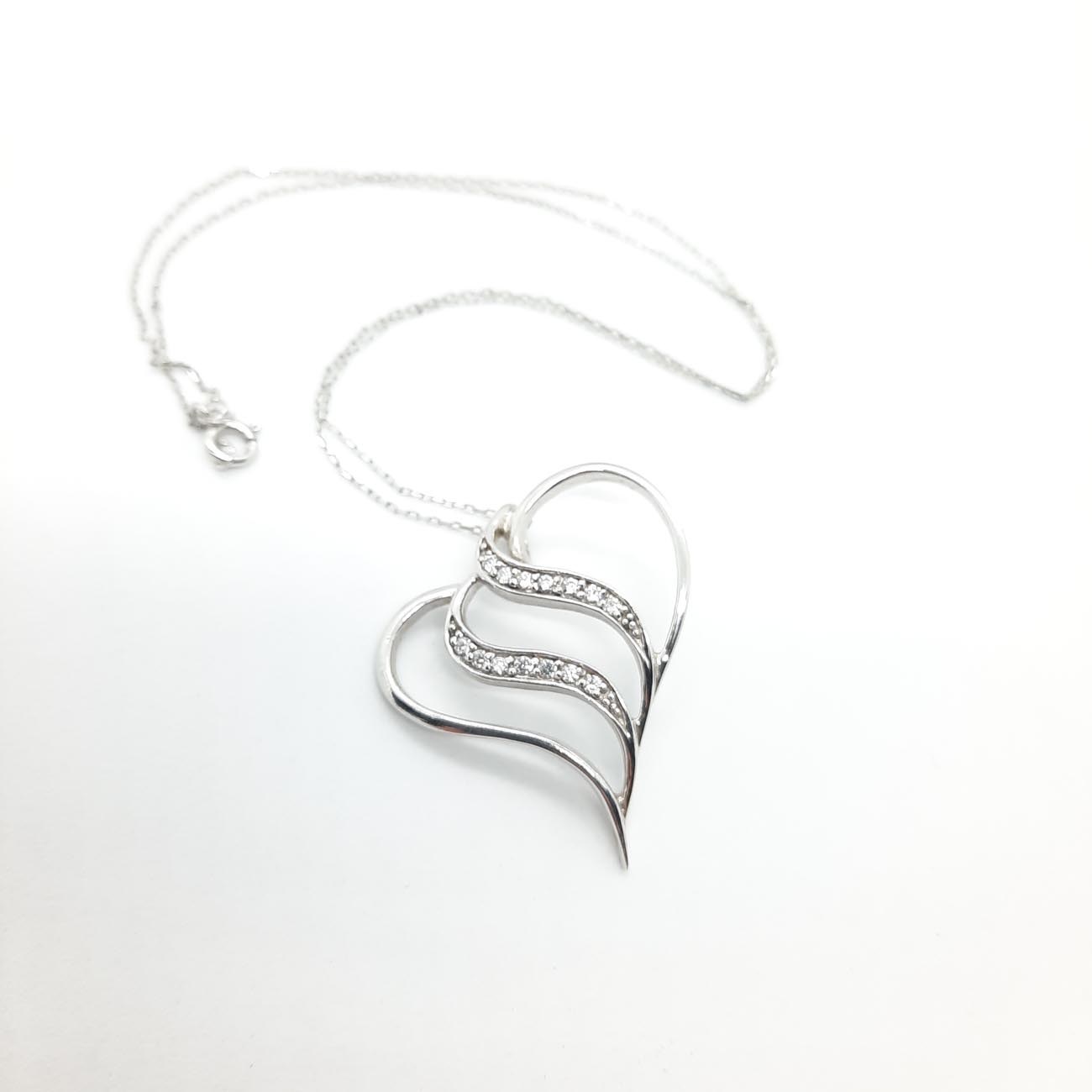 Ασημένια καρδιά gloriosa