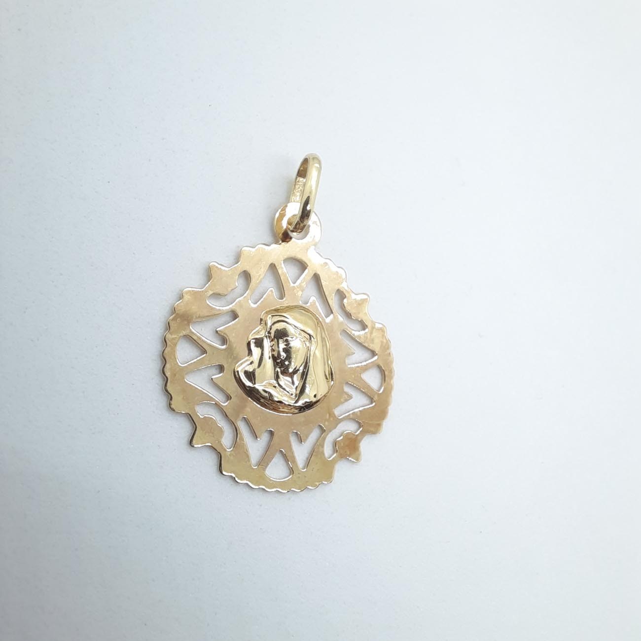 Χρυσό μενταγιόν Παναγία Κ14 spectacular