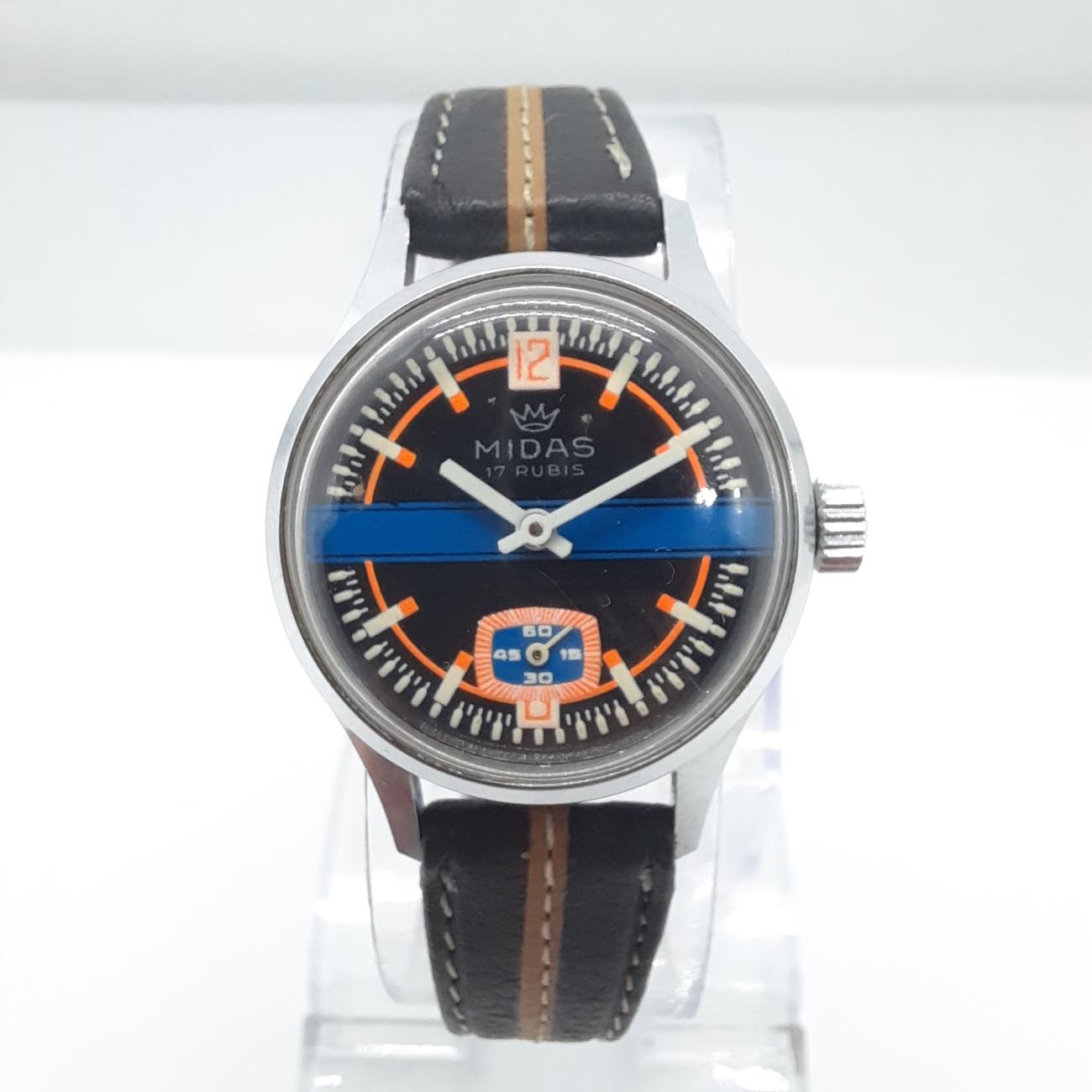 Vintage ρολόι MIDAS λουράκι