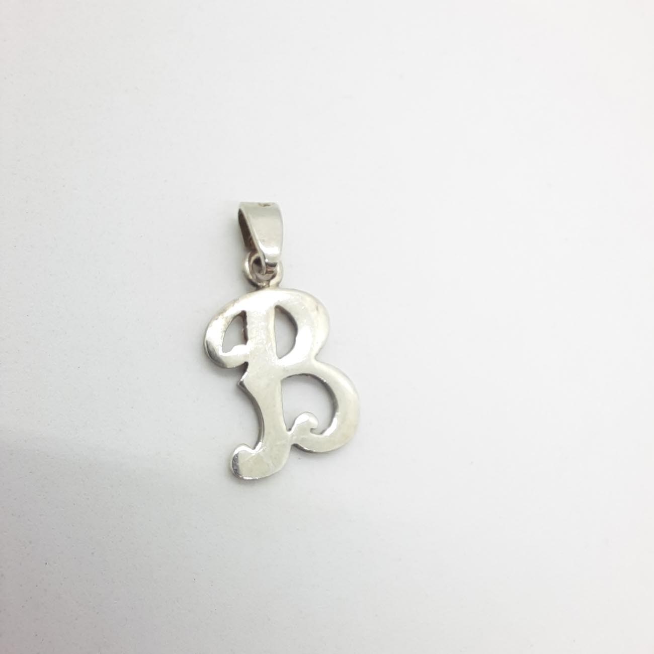 Μονόγραμμα ασήμι βήτα