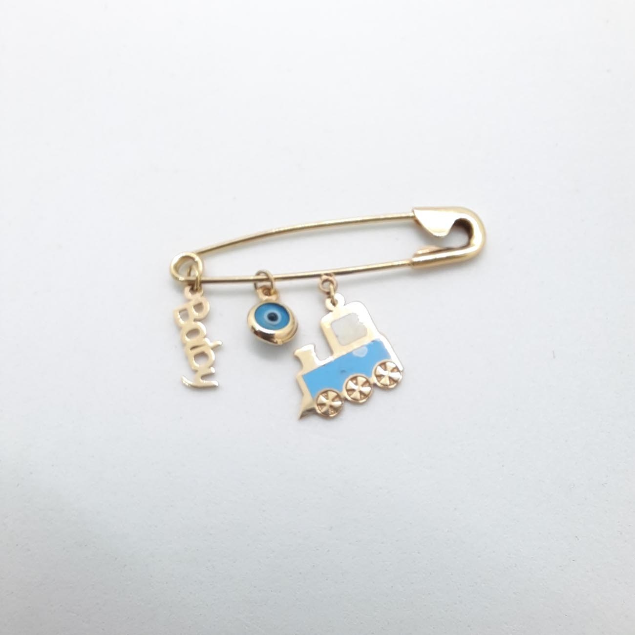 Χρυσό φυλαχτό για αγοράκι 