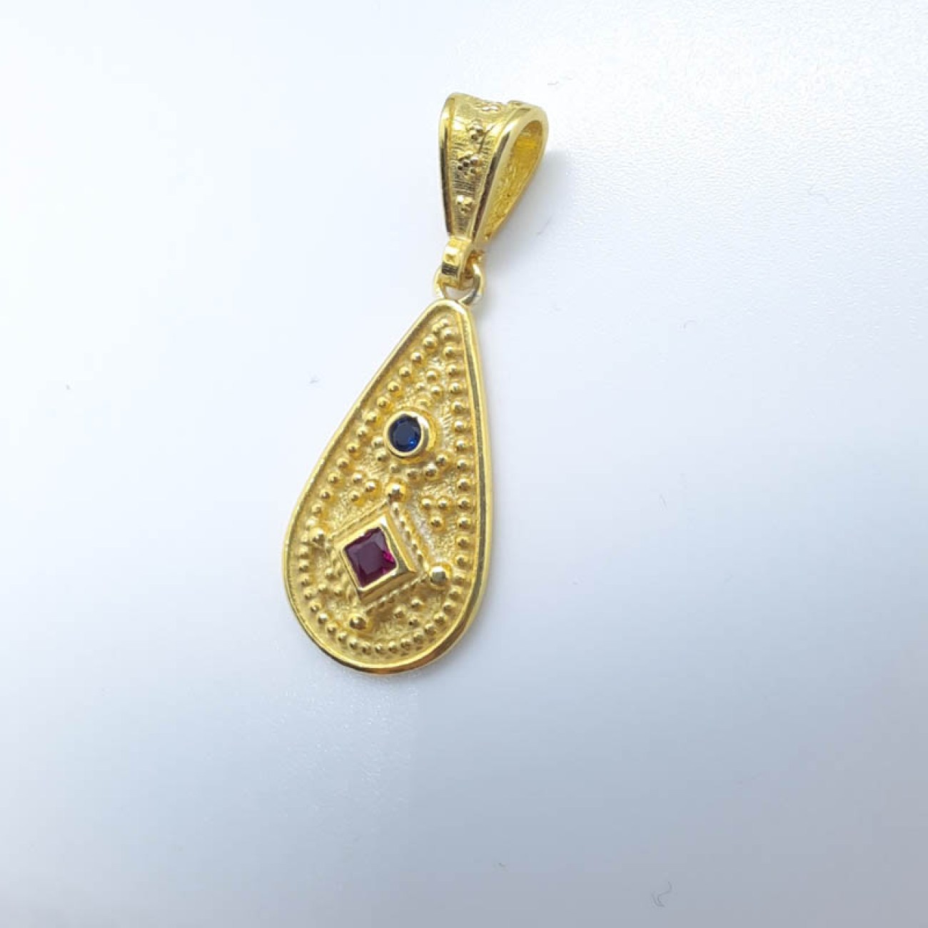 Βυζαντινό δάκρυ επίχρυσο