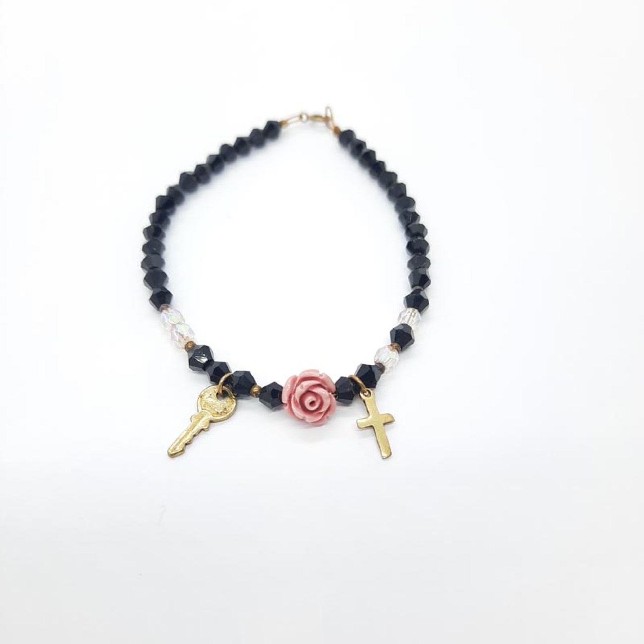 Βραχιόλι φω μαύρο με στελέχη