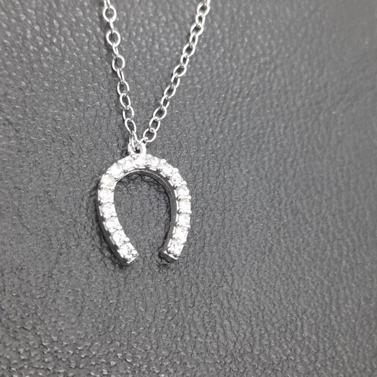 Κολιέ ασήμι τυχερό πέταλο