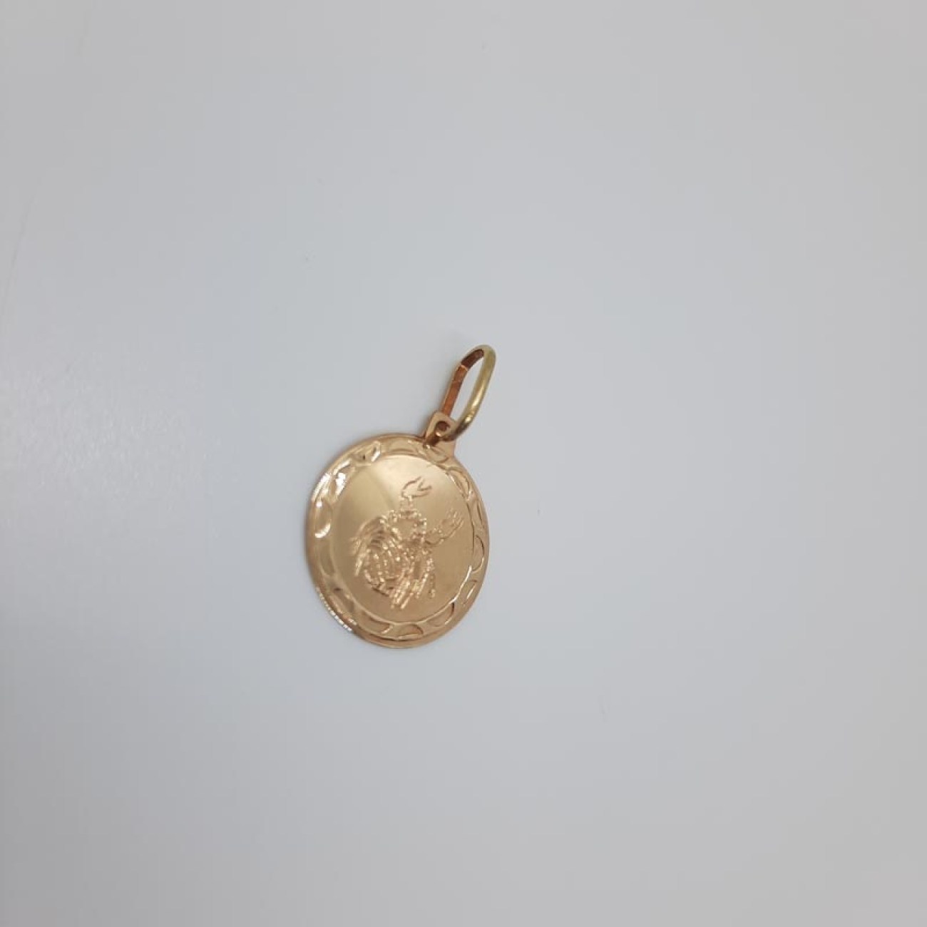 Χρυσό μενταγιόν ζώδιο ΚΑΡΚΙΝΟΣ