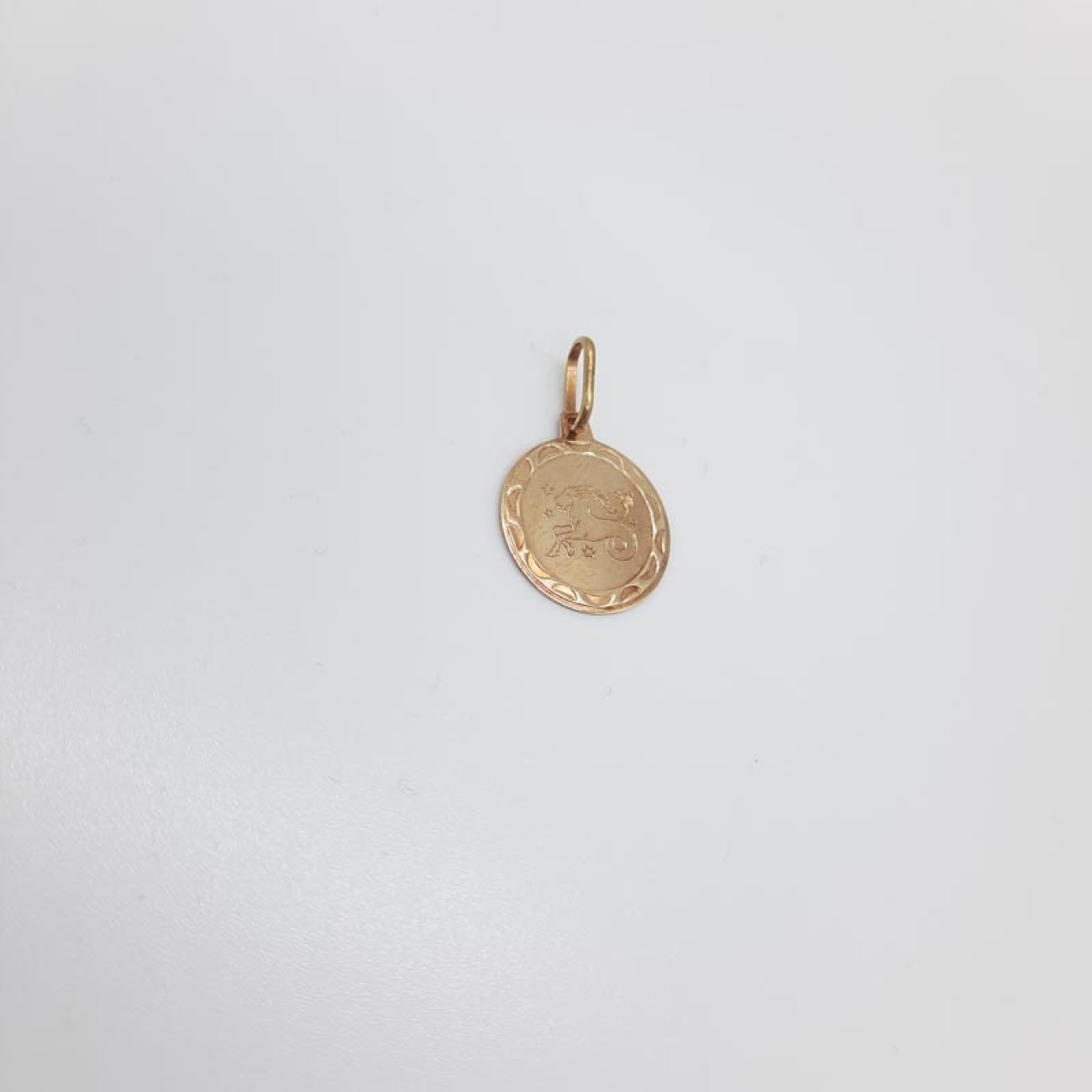 Χρυσό μενταγιόν ζώδιο ΑΙΓΟΚΕΡΩΣ 