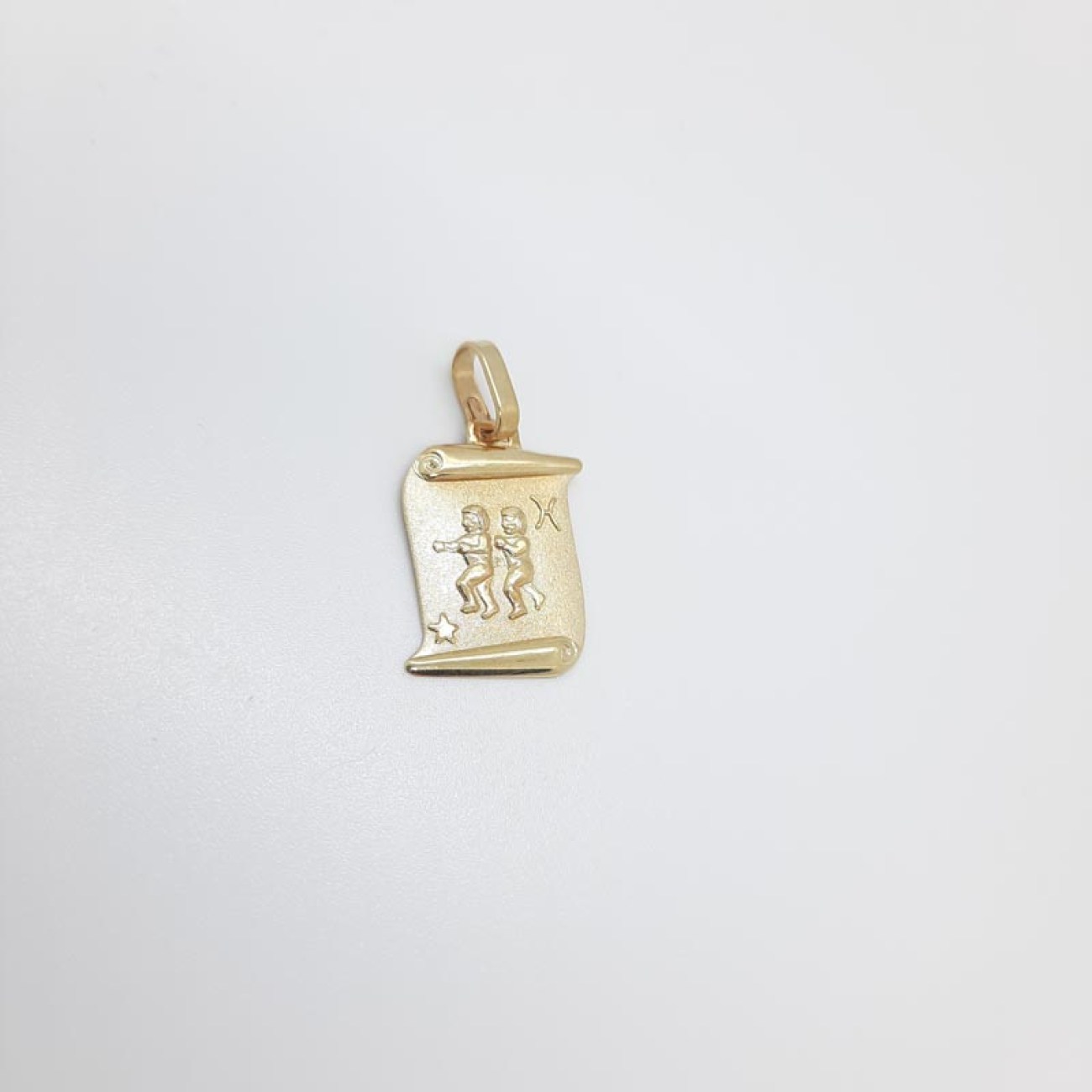 ΔΙΔΥΜΟΙ χρυσό μενταγιόν Κ14