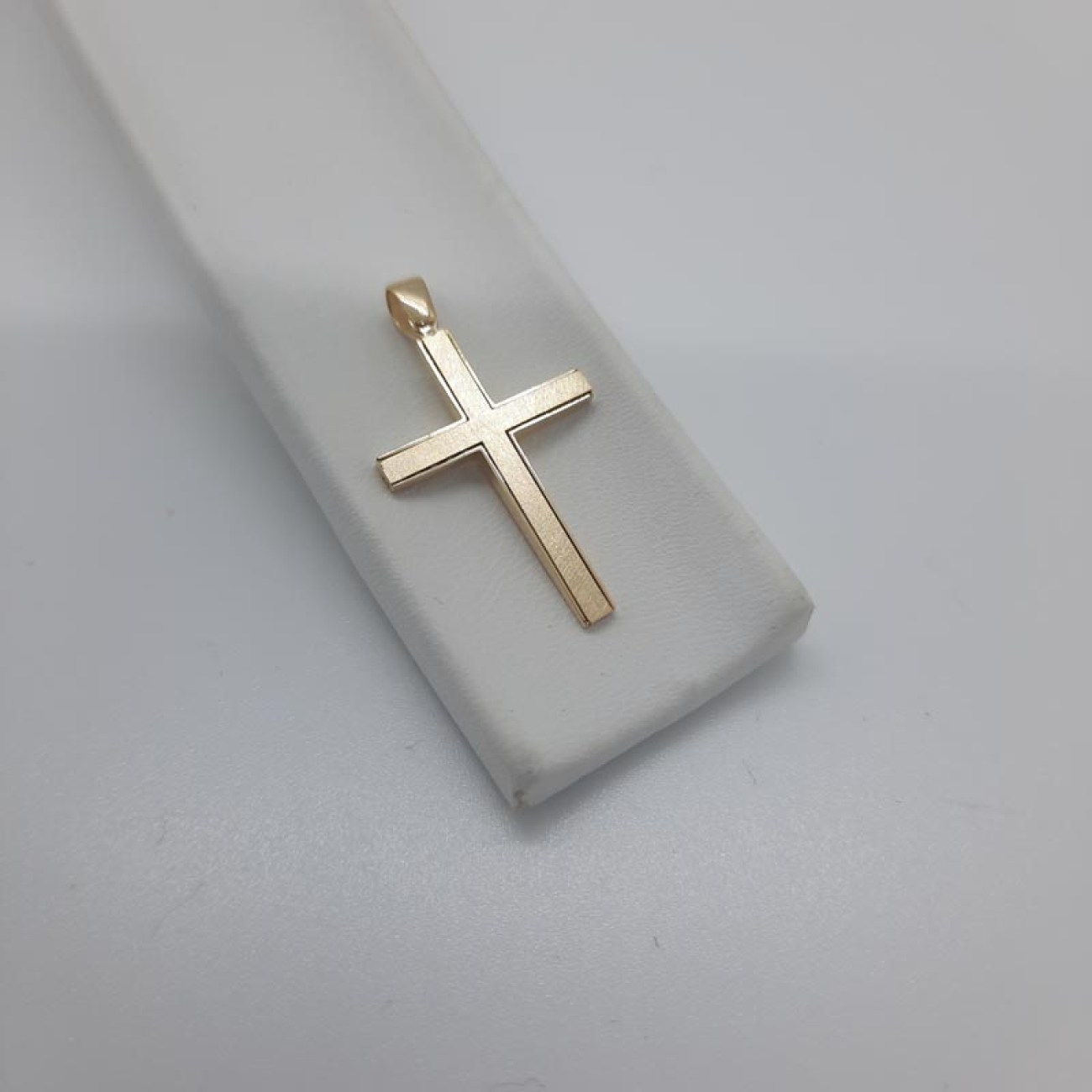 Χρυσός σταυρός girlie ντουμπλ-φας