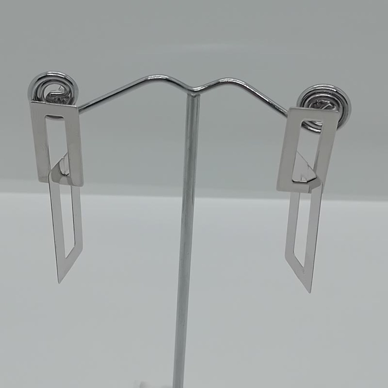 Σκουλαρίκια ασήμι 9.25 symmetry