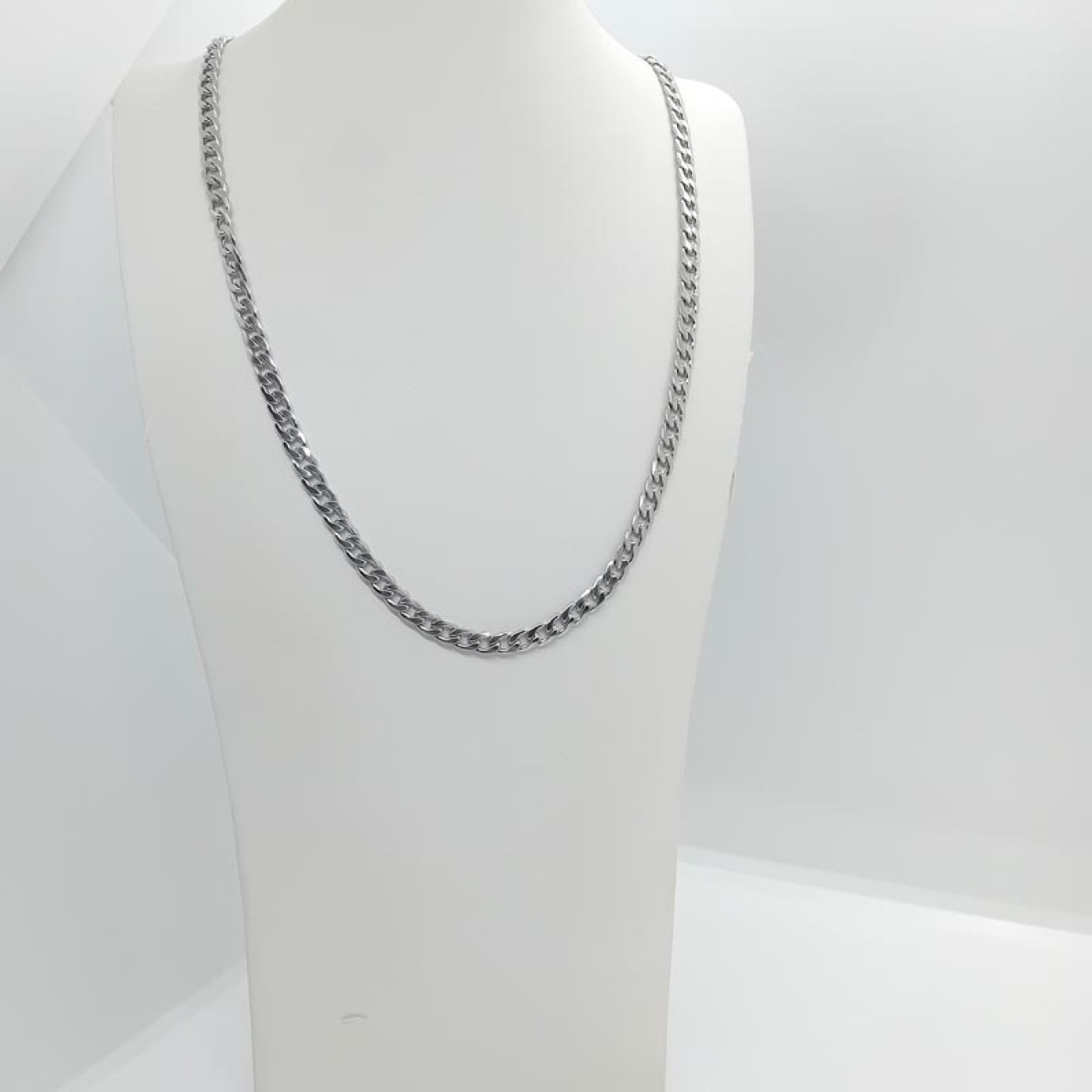 Αλυσίδα unisex ατσάλι φαρδιά πλέξη