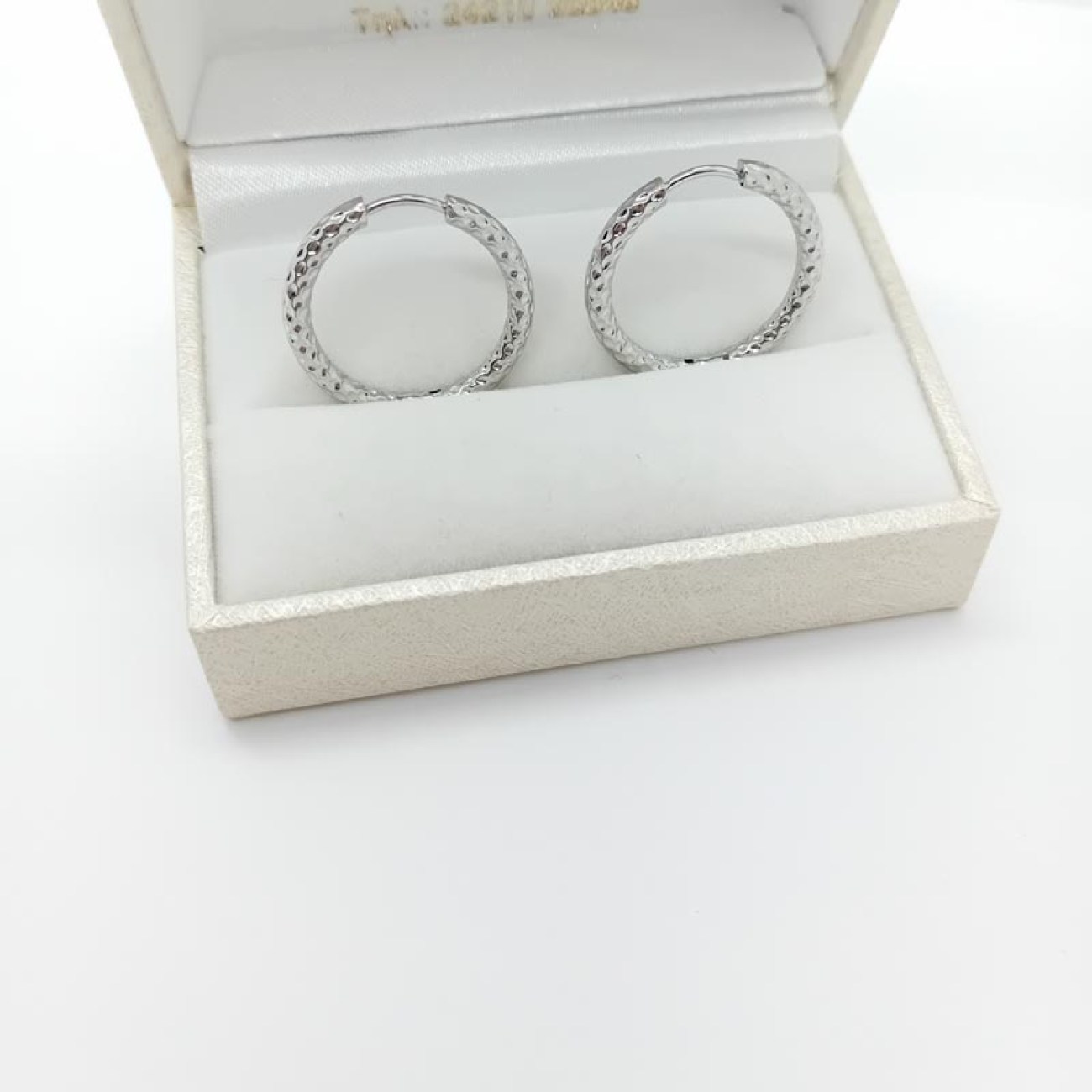 Σκουλαρίκια ατσάλι κρίκοι σφυρήλατοι