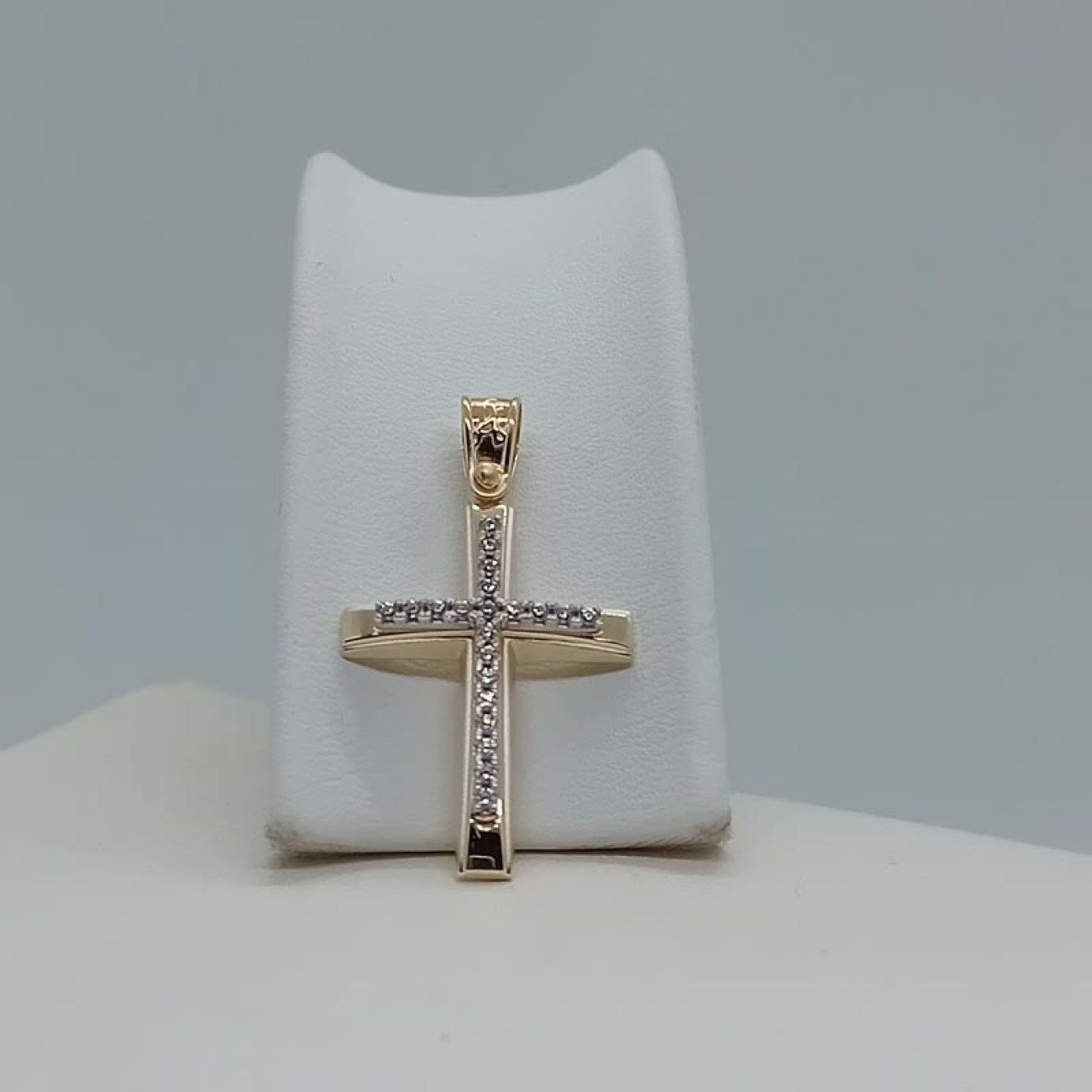 Σταυρός γυναικείος χρυσός Κ9 WONDER