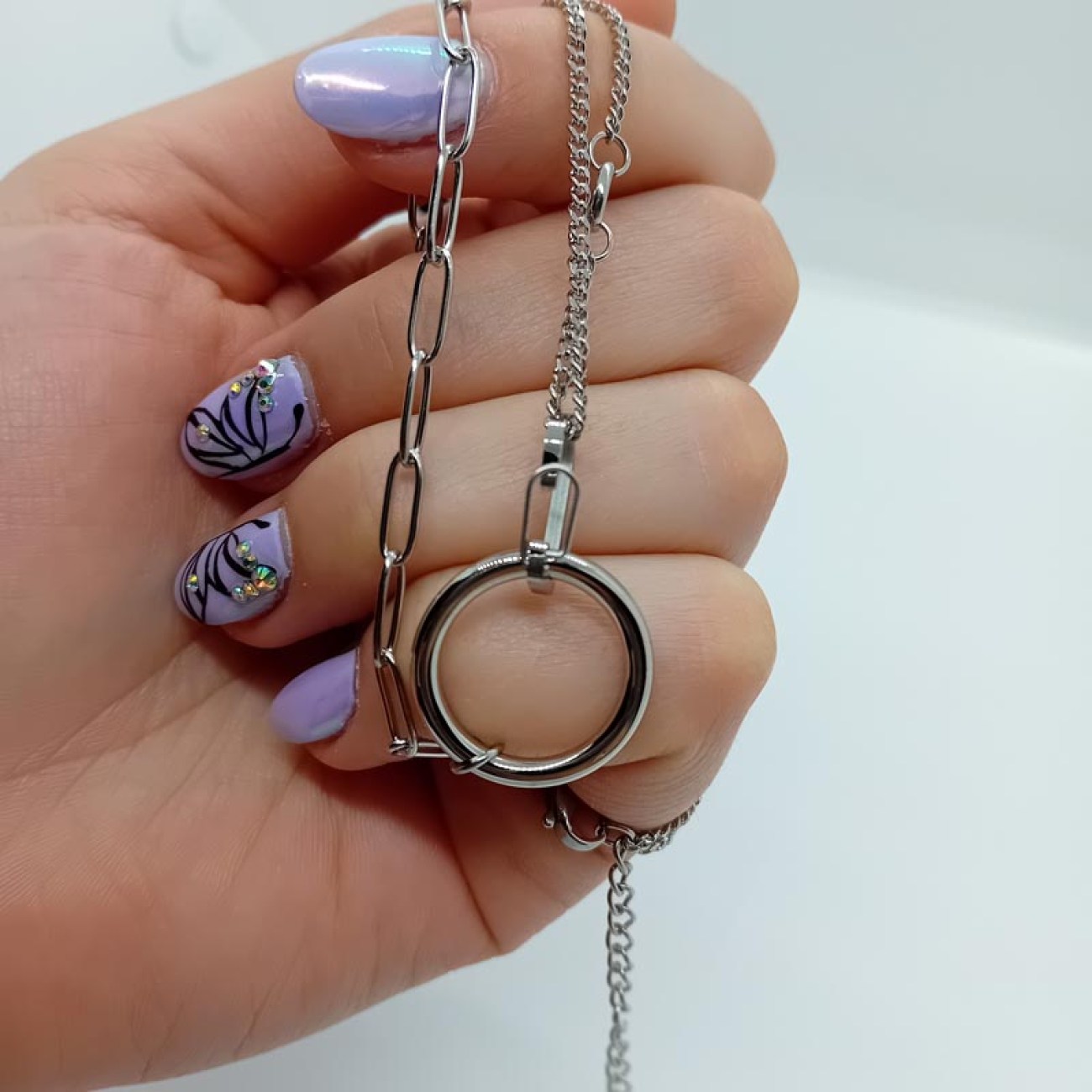 Κολιέ αλυσίδα ατσάλι