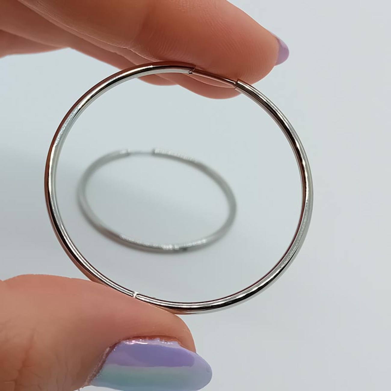 Κρίκοι μεγάλοι ατσάλι VISETTI