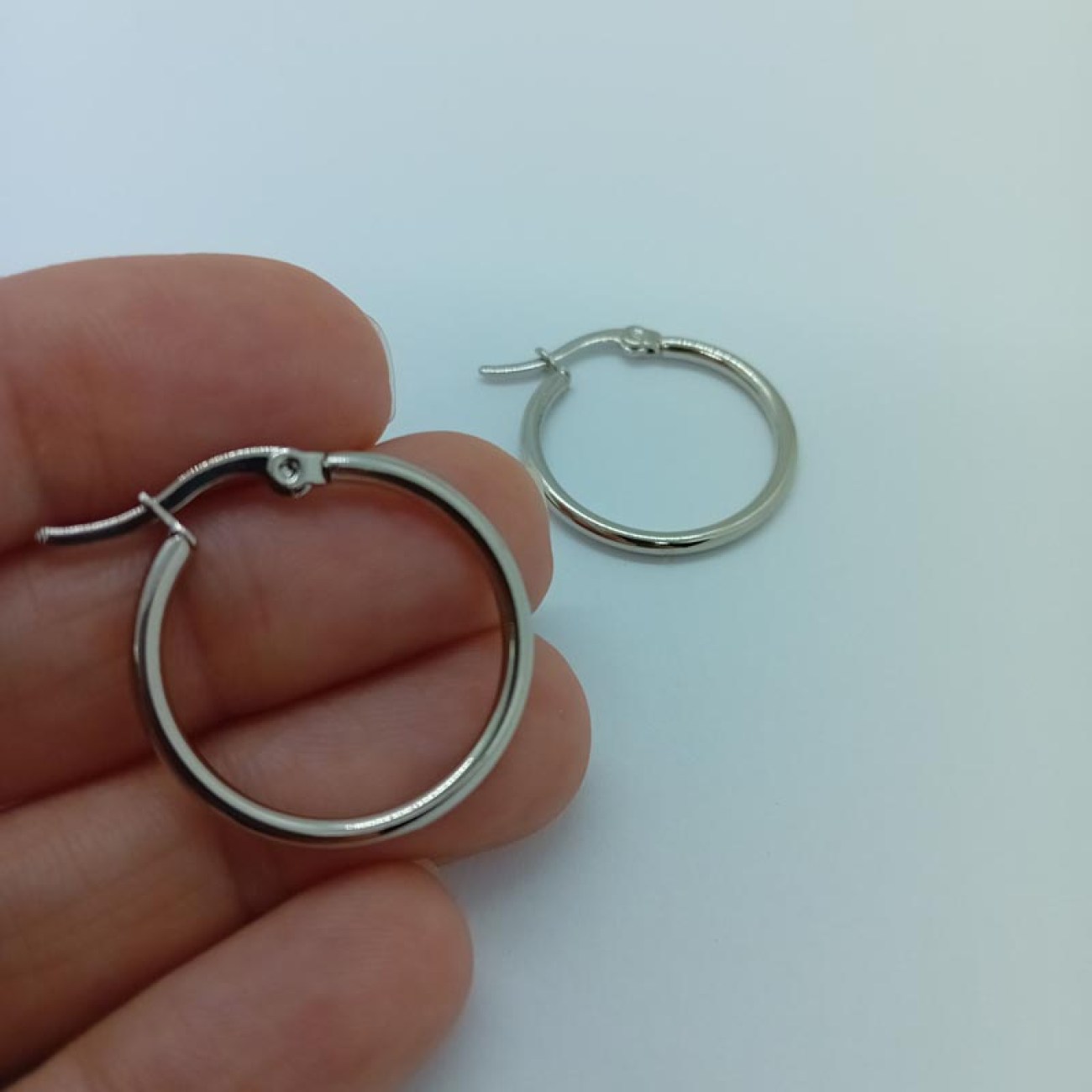 Ατσάλινα σκουλαρίκια κρικάκια