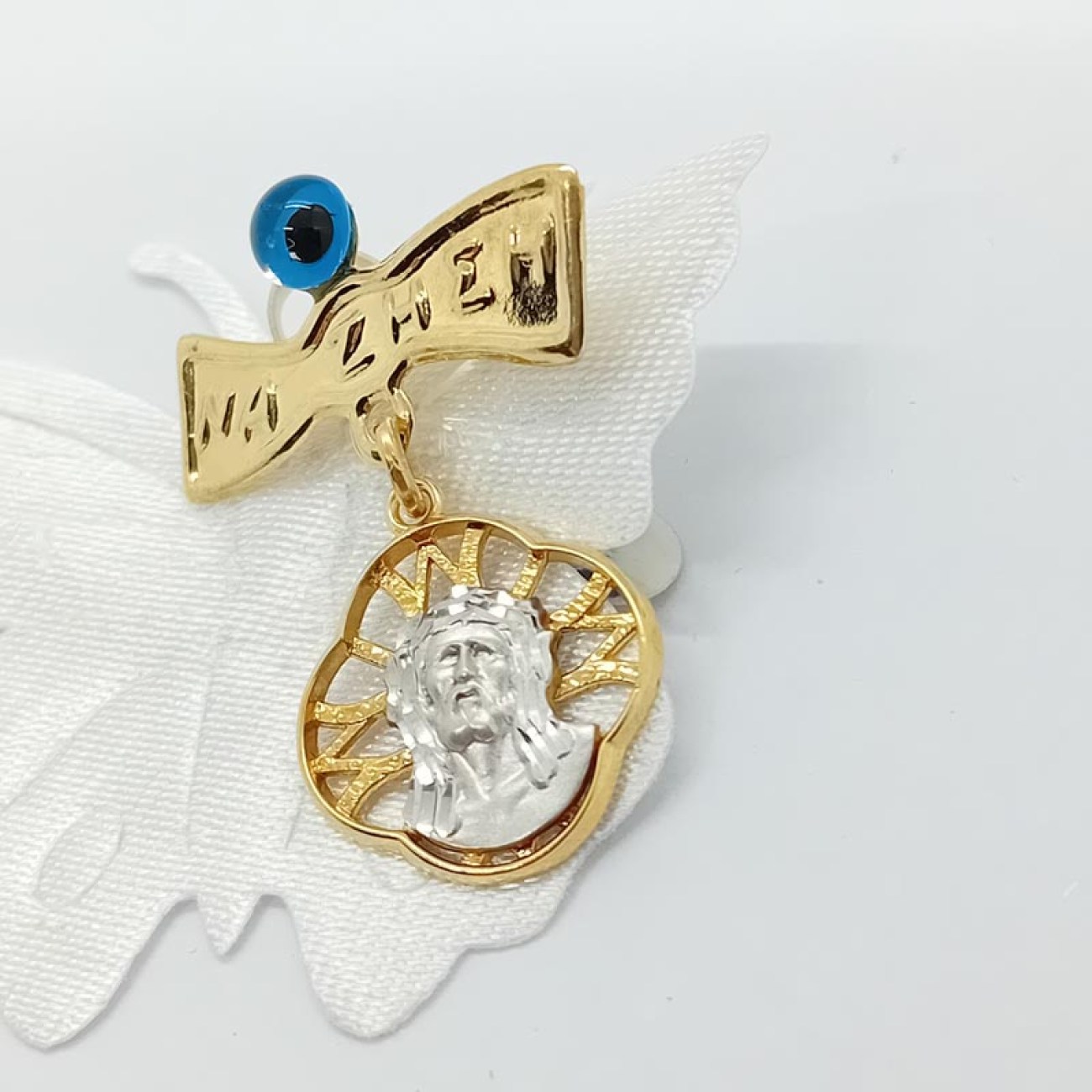 Χρυσό φυλαχτό Κ14 Ιησούς
