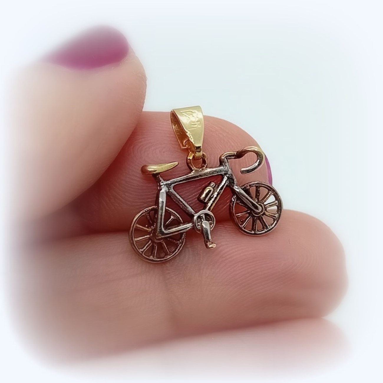 Χρυσό ποδήλατο μενταγιόν 14 ΚΑΡΑΤΙΑ